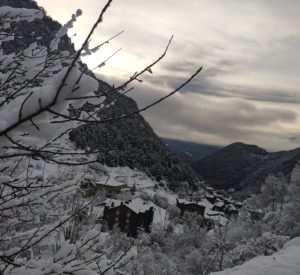 Winter Landscape Arinsal Andorra